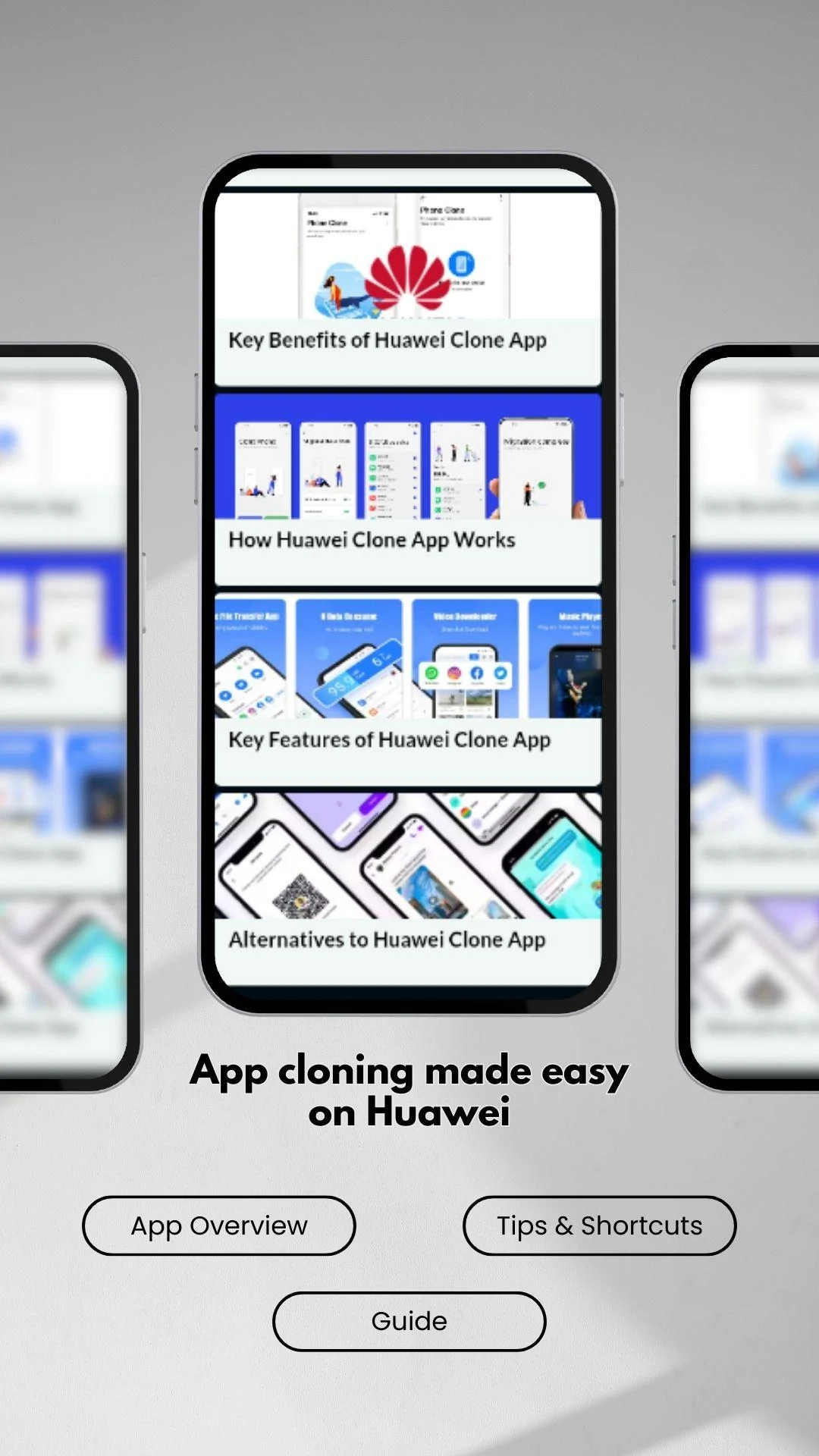 Huawei Clone Phone App Help screenshot